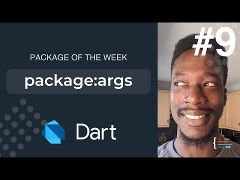 Parse command line arguments with the Args Package Dart Package of the Week 9