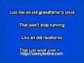 elvis karaoke one track heart