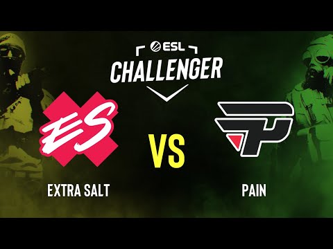 Extra Salt vs paiN | Map 2 Overpass | ESL Challenger Anaheim 2022: North American Qualifier