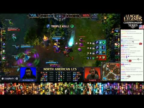 perfect counter-gank in VUL vs MRN - LCS 2013 NA W10D2