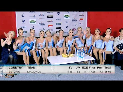 DIAMONDS (GC JANIKA - EST) 💗 AGG JUNIOR CHAMPIONSHIPS 2015 TÓRSHAVN | FINAL - 17,35