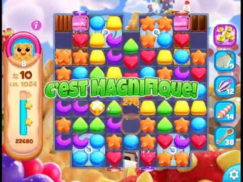 Cookie Jam Blast Level 1024 - NO BOOSTERS 🍪 | SKILLGAMING ✔️