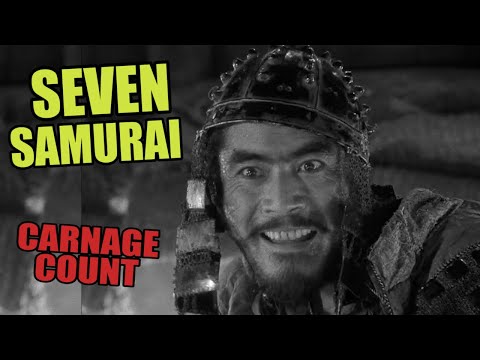 Seven Samurai (1954) Carnage Count