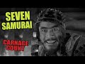 Seven Samurai 1954 Carnage Count