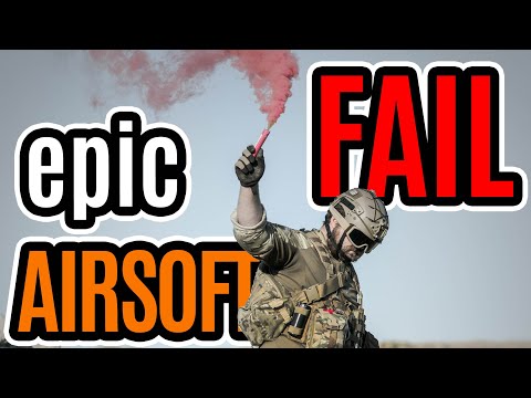 Airsoft gameplay - approach, get hit, repeat