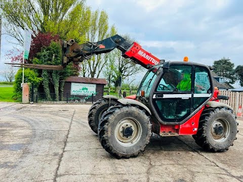 MANITOU MLT634-120LSU TURBO 4WD TELEHANDLER * AG-SPEC * C/W PICK UP HITCH
