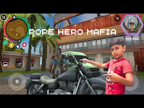 Rope hero mafia city wars all bosses | Part 2 The War Zone #ropeheromafiacitywars #kidsgames #viral