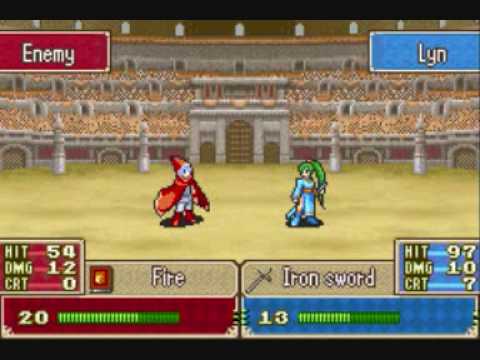 Fire Emblem: Lyn misses 97%