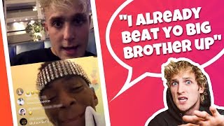 Jake Paul Receives Threat from Soulja Boy &quot;I&#39;m gonna pull up on you&quot;