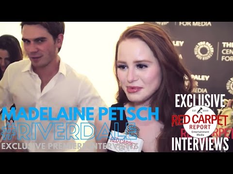 Madelaine Petsch “Cheryl Blossom” interviewed at The Paley Center's Riverdale Event #Riverdale