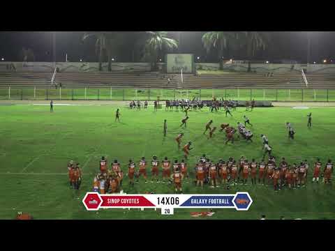 LNFA 2018 - Sinop Coyotes 33 x 12 Galaxy Football