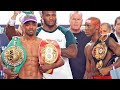 YORDENIS UGAS REFUSES TO BREAK STARE DOWN WITH ERROL SPENCE! | FULL SPENCE VS UGAS WEIGH IN