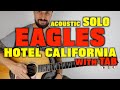 Hotel California Solo The Eagles Acoustic Guitar with TAB (blocked in some countries)
