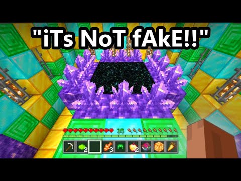 Unbelievably Hilarious Fake Minecraft Speedruns