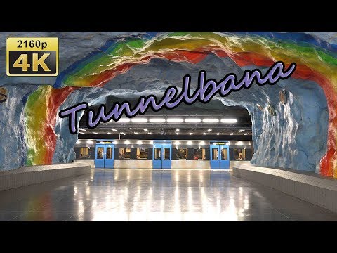 Stockholms Tunnelbana - Sweden 4K Travel Channel