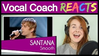 Vocal Coach reacts to Carlos Santana / Rob Thomas - Smooth 1999 Live Video