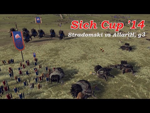 Sich Cup '14 - Rome 2 - Stradomski (Baktria) vs AllariH (Seleucids), g3