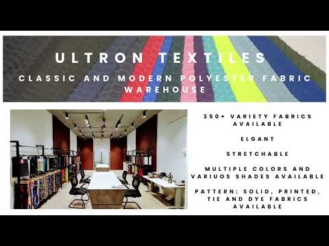 Trader - Wholesaler / Distributor of 4 Way Lycra Fabrics by Ultron ...