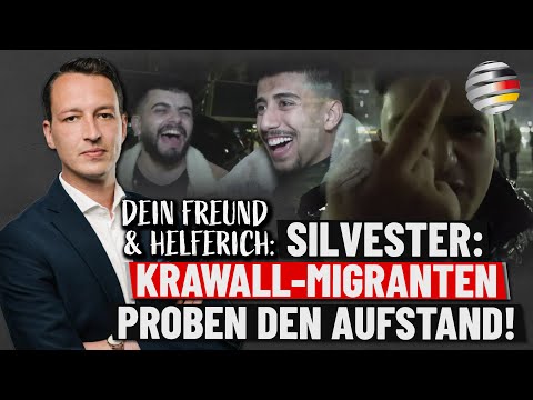 „Dein Freund und Helferich“: Krawall-Migranten proben den Aufstand!
