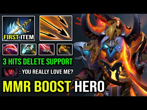 How to EZ Boost MMR in this Meta with 1st Item Falcon Blade Clinkz 100% Godlike 2 Hit Deleted DotA 2