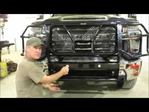 Frontier Grille Guard 2020 Chevy Silverado 2500-3500 Install