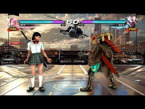 L7 33_5 Alisa Bosconovitch Ryona VS Yoshimitsu - Tekken 7 ( Uchiha x24 ) Gameplay PC RX 570 8G