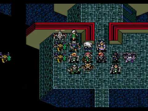Shining Force Video Walkthrough Part 92 - Battle 8-3 Part 1 (Colossus)