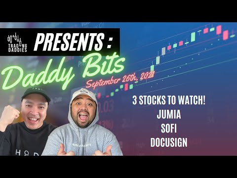 3 STOCKS TO WATCH! - JUMIA, SOFI, DOCUSIGN