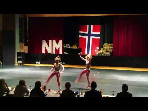 Carina Sandvik and Solveig Finne Disco Duo 2017 Norwegian Championship