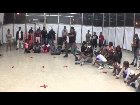 Mickey (T-Squad) & Kicks (2nd rd.) vs Boss Lady & Meiiko (AOC)