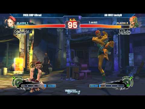 SSF4AE @ Winter Brawl 8 - AG MCZ LuckyD (Dhalsim) vs FNEX RG EMP KBrad (Cammy)