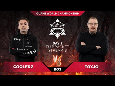 coollerz vs toxjq - Quake World Championship 2020 - Day 2 - Stream B