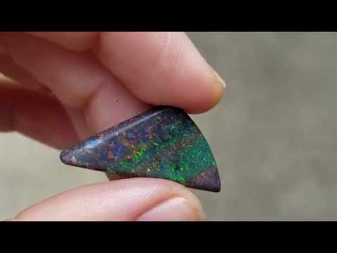 Multi Color Flash Australian Matrix Opal from KGC