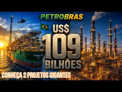 PETROBRAS Vai Investir US$ 109 BILHÕES — Conheça 2 Projetos Gigantes