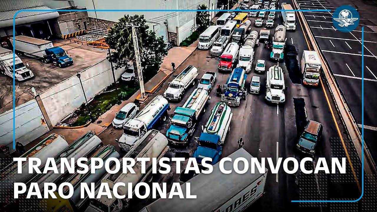 Por inseguridad, transportistas convocan paro nacional; piden no salir a carreteras