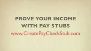 Create Check Stubs|Pay Stub Templates| Sample Pay Stub|Create Pay Stubs