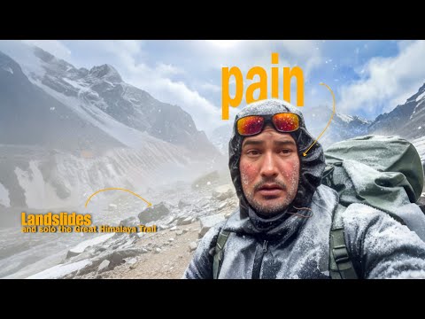 Near Death on the Great Himalaya Trail | Snow Blindness After Tilman Pass | langtang valley 