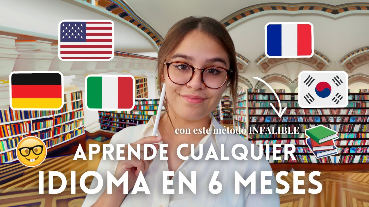 Cómo Puedes Aprender Cualquier Idioma en 6 Meses con Este Método Infalible