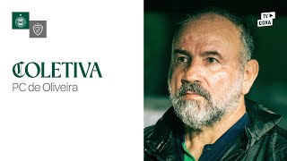 🎙️ COLETIVA | Coritiba 2x2 Londrina | Entrevista com o técnico PC de Oliveira.
