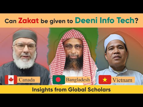 Can Zakat be given to Deeni Info Tech