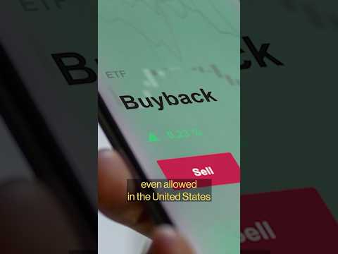What is the purpose of now legal stock buybacks? #shorts #stocks #wallstreetweek #markets