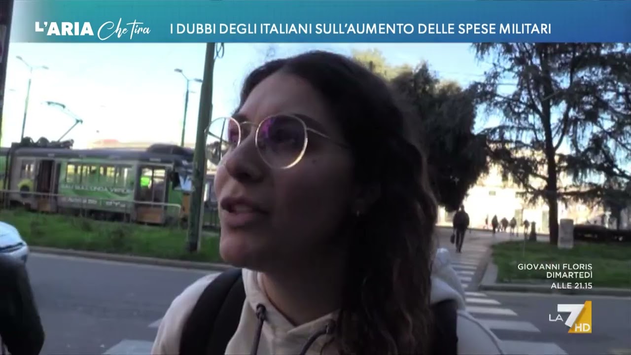 I dubbi degli italiani sull'aumento delle spese militari