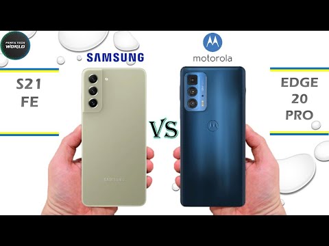 Samsung Galaxy S21 FE  vs Motorola Edge 20 Pro | Comparison