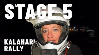 PROBLEMS on the longest stage.. Itchy Boots rides Kalahari Rally - Stage 5