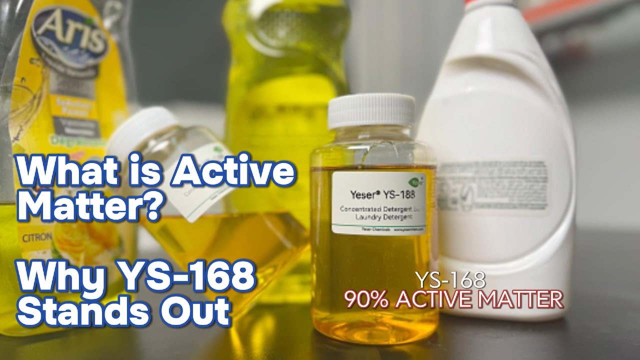 Why Active Matter Content Matters | Easy Premium Dishwashing Liquid with YESER YS-168