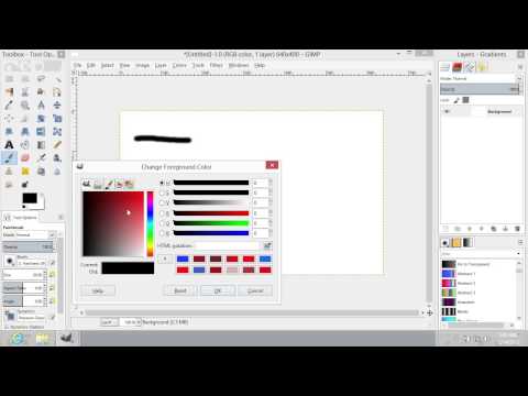 How to Emboss Text in GIMP