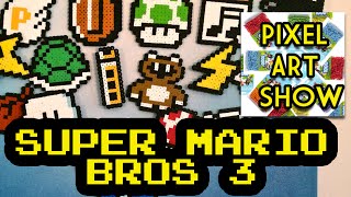 Perler Bead Tutorial: Super Mario Bros 3 Project - Pixel Art Show