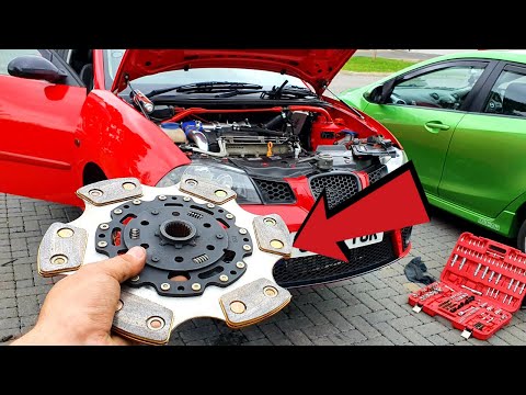SEAT IBIZA 1.9 TDI - 6 PADDLE CLUTCH INSTALL & TEST DRIVE