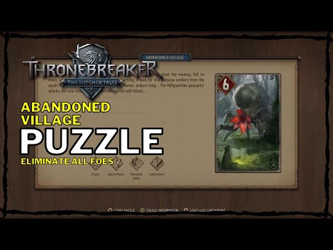 Thronebreaker: The Witcher Tales - Abandoned Village Puzzle [Eliminate all foes] (Angren)