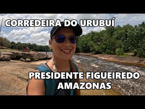 PRESIDENTE FIGUEIREDO É A TERRA DAS CACHOEIRAS EM MEIO A FLORESTA AMAZÔNICA. #drone #natureza #rio